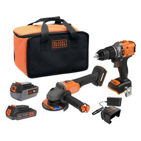 Sada aku nářadí Black-Decker BCK24D1M1SB-QW (s baterií) 


