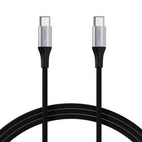 Kabel Allity AUC-01, 100W, USB-C/USB-C, 1m černý

