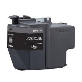 Inkoustová náplň Brother LC3619XLBK, 3000 stran černá

