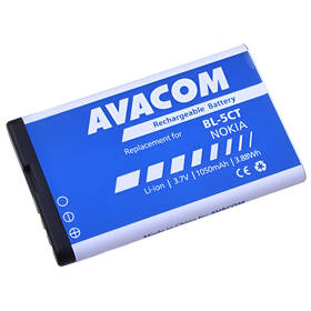 Baterie Avacom pro Nokia 6303, 6730, C5, Li-Ion 3,7V 1050mAh  (náhrada BL-5CT) 

