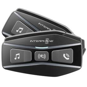 Handsfree Interphone U-COM16 pro uzavřené a otevřené přilby Twin Pack 

