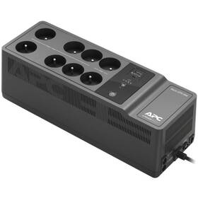 Záložní zdroj APC Back-UPS 850VA (520W), 230 V, nabíjecí porty USB/USB-C, 8x česká zásuvka (FR) 


