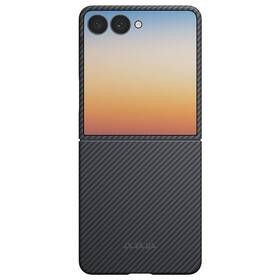 Kryt na mobil Pitaka na Samsung Galaxy Z Flip 8 černý/šedý

