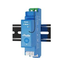 Modul Shelly Qubino Wave Pro 1, spínací modul 1x 16A, Z-Wave modrý


