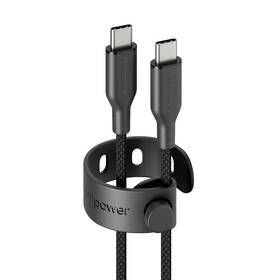 Kabel PanzerGlass empower USB-C/USB-C, 240 W, 1,2m černý

