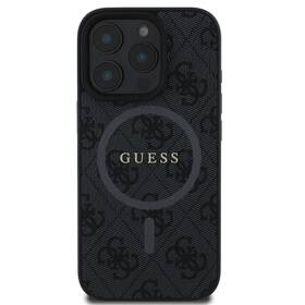 Kryt na mobil Guess 4G Colored Ring na Apple iPhone 16 Pro, MagSafe černý


