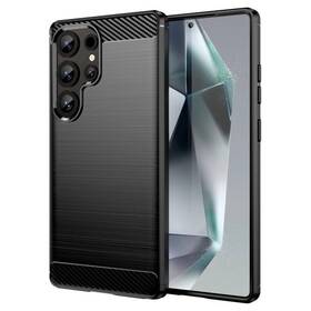 Kryt na mobil WG Carbon na Samsung Galaxy S25 Ultra 5G černý

