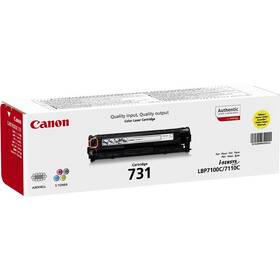 Toner Canon CRG-731Y 1500 stran žlutý

