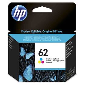 Inkoustová náplň HP 62, 165 stran vícebarevná

