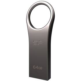 USB Flash Silicon Power Jewel J80 64 GB stříbrný

