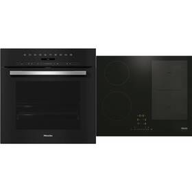 Set výrobků Miele DGC 7151 + KM 7466 FL 125 Edition černý

