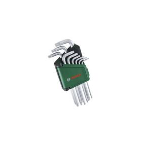 Sada klíčů Bosch TORX 1600A02Z9C (9 ks) 


