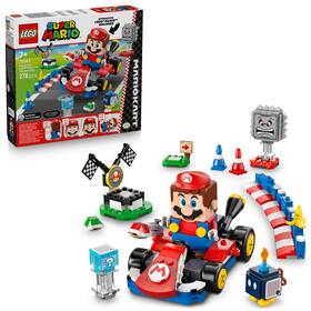 Stavebnice LEGO® Super Mario™ 72043 Mario Kart™ – Interaktivní Mario™ a Standard Kart 

