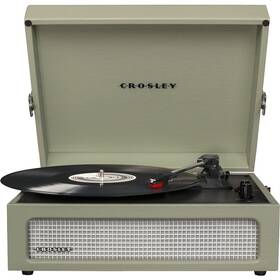 Gramofon Crosley Voyager zelená barva
