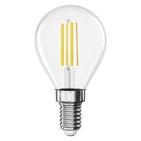 Žárovka LED EMOS Filament Mini Globe, 3,8W, E14, teplá bílá 

