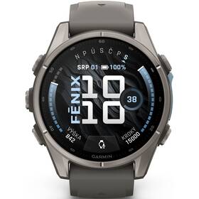Chytré hodinky Garmin fēnix 9 - 43 mm, AMOLED šedé

