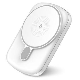 Powerbanka Aligator Mag-Bank, určeno pro Magsafe, 5000mAh bílá

