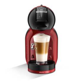 Kapslový kávovar Krups KP123H10A NESCAFÉ Dolce Gusto Mini Me červená barva
