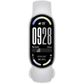 Fitness náramek Xiaomi Smart Band 10 stříbrná barva

