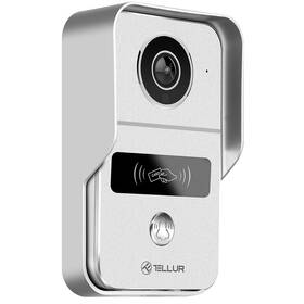 Videozvonek Tellur WiFi Smart Video DoorBell šedý

