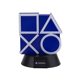 Dekorativní LED Paladone Icon Light Playstation modré

