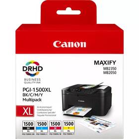 Inkoustová náplň Canon PGI-1500XL, 1200/935 stran, CMYK 
