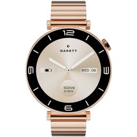 Chytré hodinky Garett Rose Solid steel rose gold

