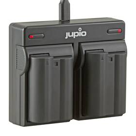 Baterie Jupio 2x EN-EL15C 2100 mAh + duální nabíječka (Nikon) černá

