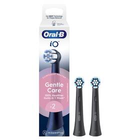 Náhradní hlavice Oral-B iO Gentle Care Black (2 ks) černá

