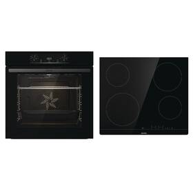 Set výrobků Gorenje BO6735E02BK + ECT641BSC černý

