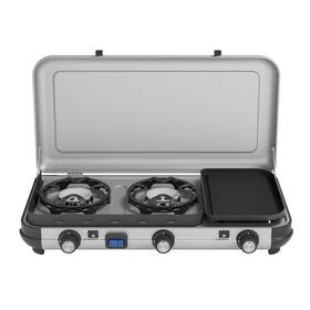 Vařič plynový Campingaz Kitchen 2 Multi-Cook šedá barva
 Vařič plynový Campingaz Kitchen 2 Multi-Cook šedá barva