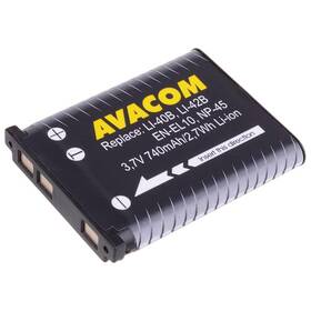 Baterie Avacom Olympus Li-40B/Li-42B/Fujifilm NP-45/Nikon EN-EL10 Li-ion 3,7V 740mAh 

