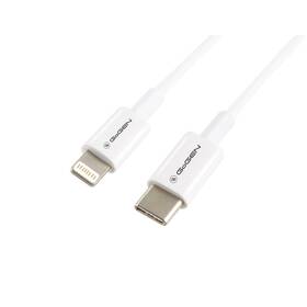 Kabel GoGEN USB-C / Lightning, 1m bílý

