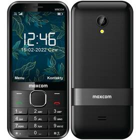 Mobilní telefon MaxCom MM334 L černý

