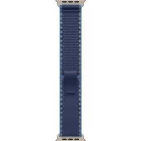 Řemínek Apple 49mm modrý/jasně modrý trailový tah – M/L – přírodní titan 

