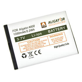 Baterie Aligator A430, A600, A610, A620, A670, A680, Li-Ion 1350 mAh 

