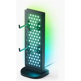 Stolní LED lampička Nanoleaf Pegboard Desk Dock černá

