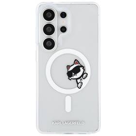 Kryt na mobil Karl Lagerfeld IML Choupette Peekaboo Logo Magnetic na Samsung Galaxy S26 Ultra průhledný

