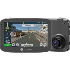 Navigační systém GPS NAVITEL RE 5 Dual Lifetime, s kamerou černá barva
