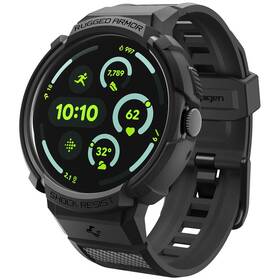 Řemínek Spigen Rugged Armor Pro + Stand na Google Pixel Watch 4 41mm černý

