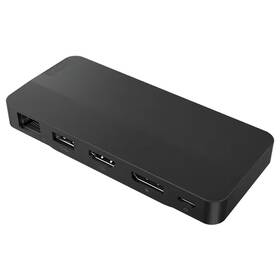 Dokovací stanice Lenovo USB-C Dual Display Travel Dock w/o Adapter černá

