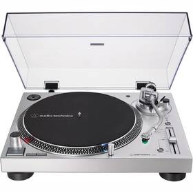 Gramofon Audio-technica AT-LP120XUSB stříbrná barva
