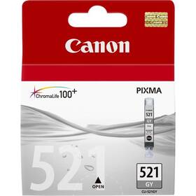 Inkoustová náplň Canon CLI-521GY, 1370 stran šedá

