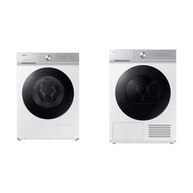 Set výrobků Samsung WW90DB8U95GHU4 + DV90DB8845GHU4 bílý