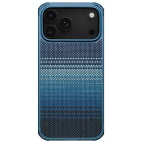 Kryt na mobil Pitaka Aramid ProGuard Moonrise na Apple iPhone 17 Pro Max modrý

