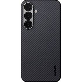 Kryt na mobil Pitaka Ultra-Slim na Samsung Galaxy S25 černý/šedý

