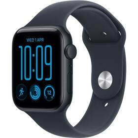 Chytré hodinky Apple GPS 40 mm temně inkoustový hliník, námořnicky modrý sportovní řemínek - M/L 

