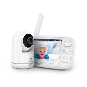 Dětská elektronická chůva TrueLife NannyCam R5 bílá barva
