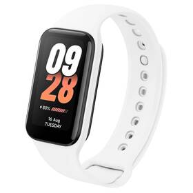 Řemínek FIXED Silicone Strap na Xiaomi Smart Band 8 Active/9 Active bílý

