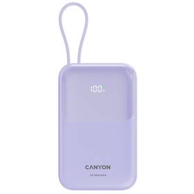 Powerbanka Canyon OnPower 101 PD22,5W 10 000 mAh fialová

